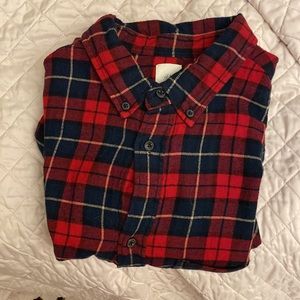 HM plaid dress shirt